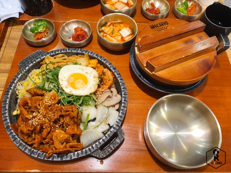  영등포 타임스퀘어 :: '이천가든' 내돈내산 1인 가마솥밥 리뷰 + 메뉴 및 가격
