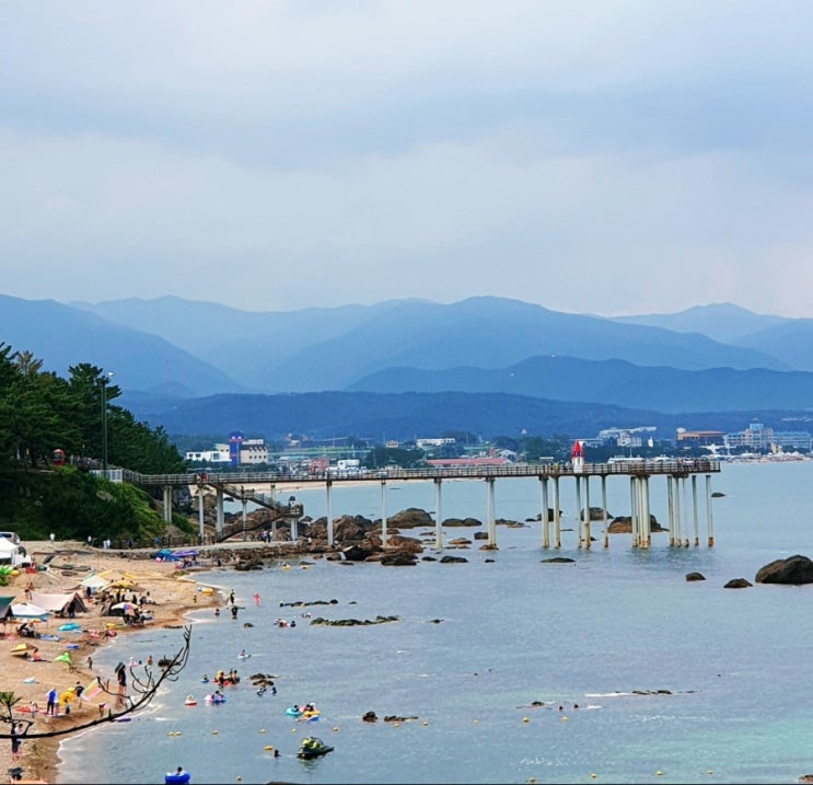 이가리닻전망대 해수욕장 간이해변 포항 차박캠핑