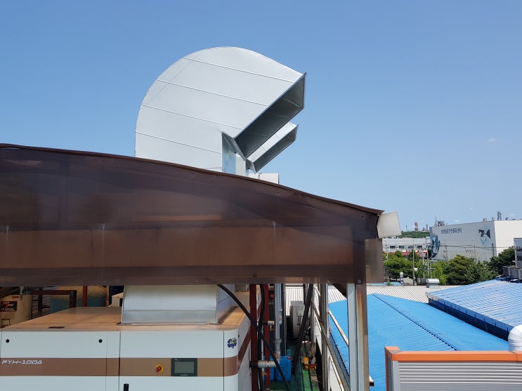  [인천닥트 / 컴프레서닥트 / 공장닥트]   인천 서구 산업단지 컴프레서 닥트 공사