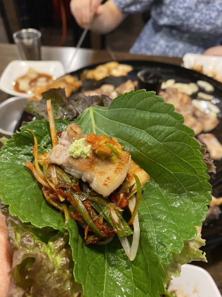  [울산]울산 동구 가성비 맛집/솥뚜껑에 구워먹는 삼겹살&가브리살 맛보러 싹쓰리 솥뚜껑으로!!
