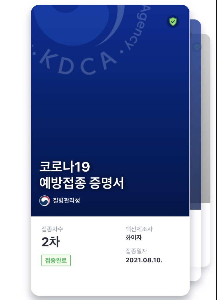  [코로나백신] 화이자 2차접종 후기