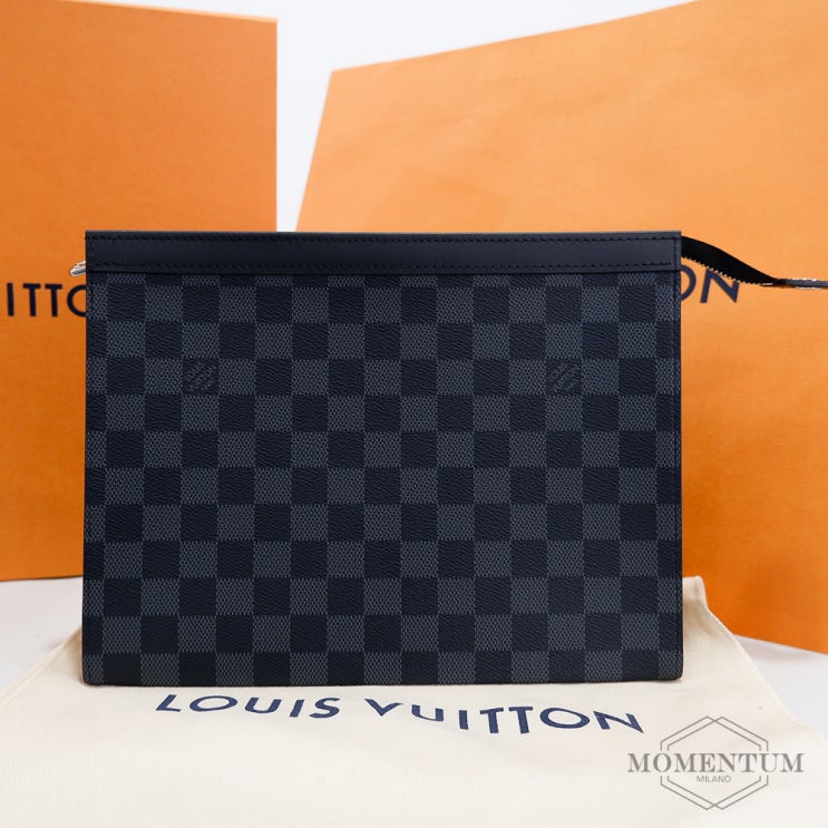 [LOUIS VUITTON] 포쉐트 보야주 MM POCHETTE VOYAGE MM Damier Graphite Canvas N41696 광주 고객님께 발송 되었습니다