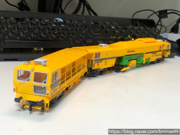  [1/87 철도] Dynamic Tamping Express 장비 2편. Dynamic Track Stabilizer 장비 소개 (P&T 09-3X)