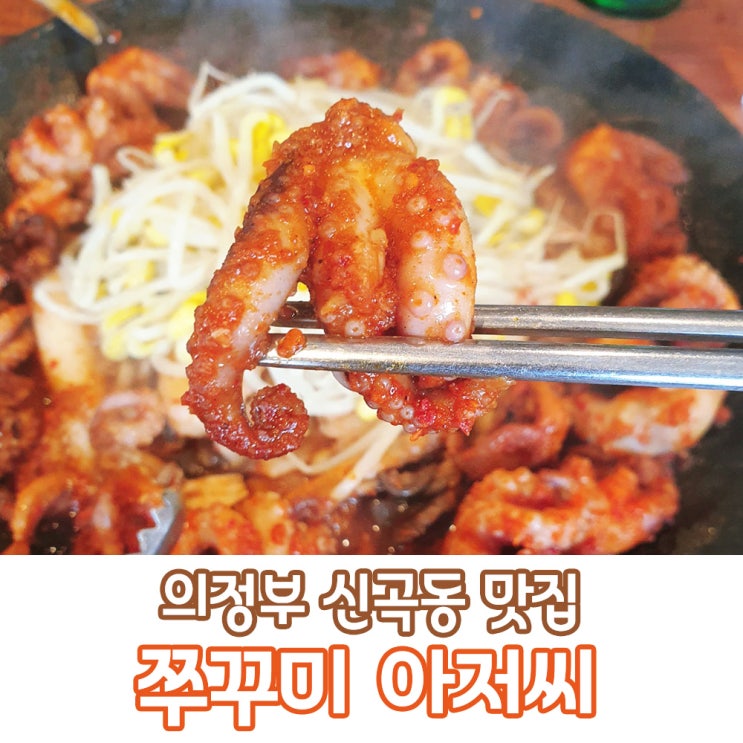  의정부 신곡동 맛집 매운게 땡길때는 쭈꾸미 아저씨