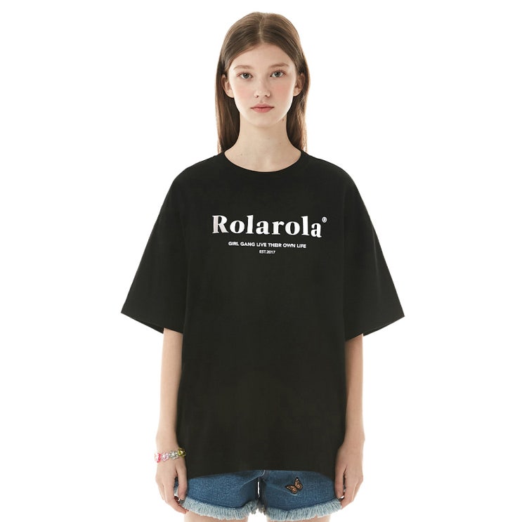  리뷰가 좋은 로라로라 여성용 ROLAROLA BASIC T-SHIRT TS-21346 좋아요