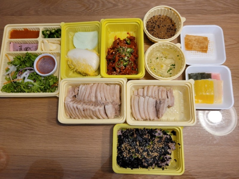 순천 보쌈배달맛집 원할머니보쌈순천연향점