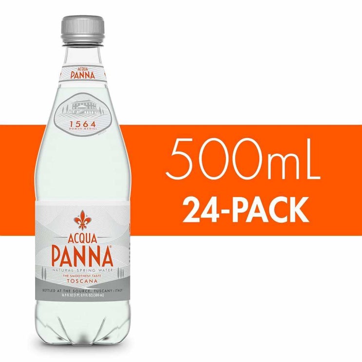 후기가 정말 좋은 Acqua Panna 아쿠아파나 USA 배송 내츄럴 스프링워터 생수 500ml 12팩 추천해요