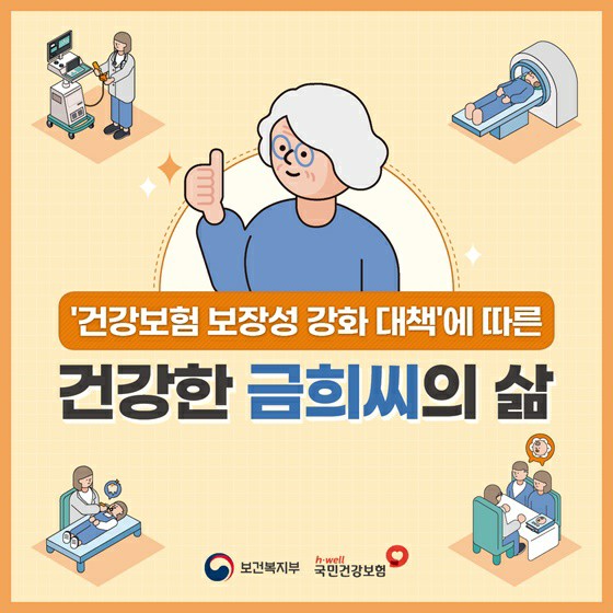  건강보험 보장성 강화대책에 따른 본인분담금 인하