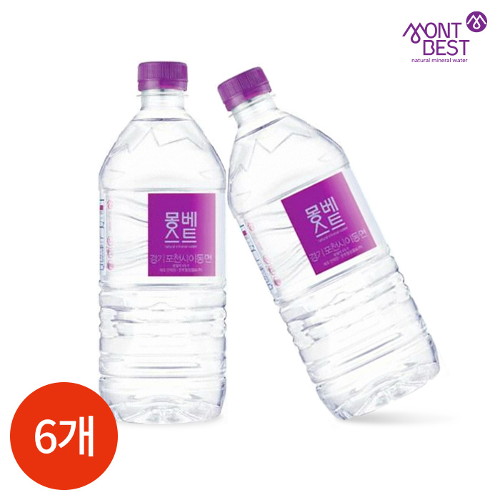 잘나가는 브랜드없음 몽베스트 생수 1L x 12PET, 단품없음 추천해요