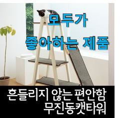 선물하고픈 미니캣타워 인생템 부모님도 맘에 들어해요