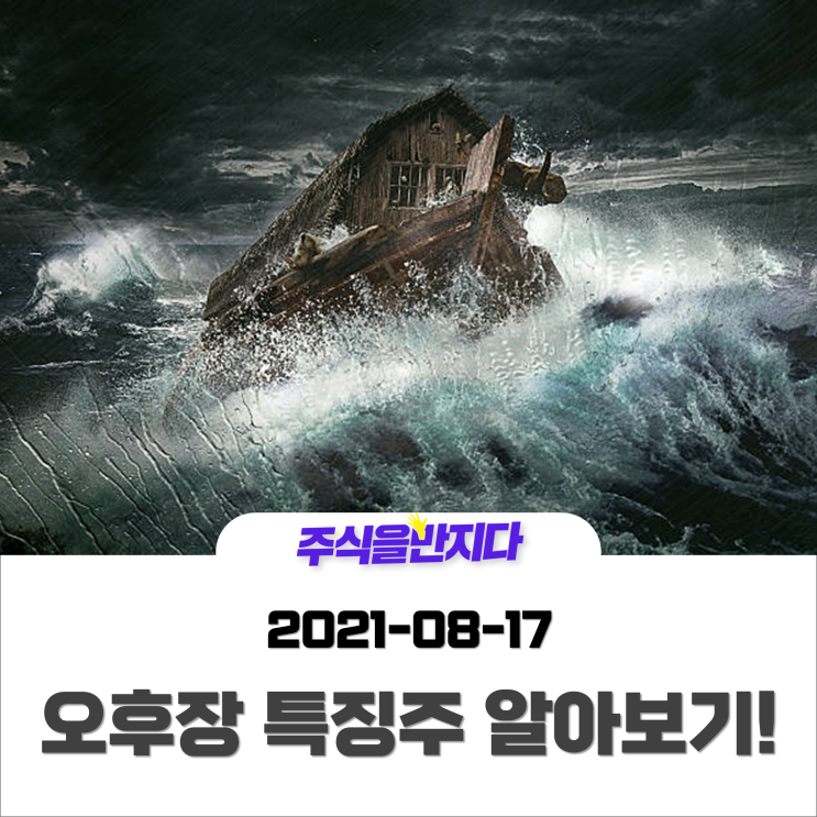 [오후장 특징주] 폭풍우가 쏟아지는 증시, 해답은 테마주들이 쥐고있다?