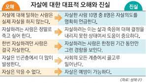  자살오해편견 상담치료개입과정 자살시도예방해결대처 대화면담주의사항 상담자내담자 공감대형성