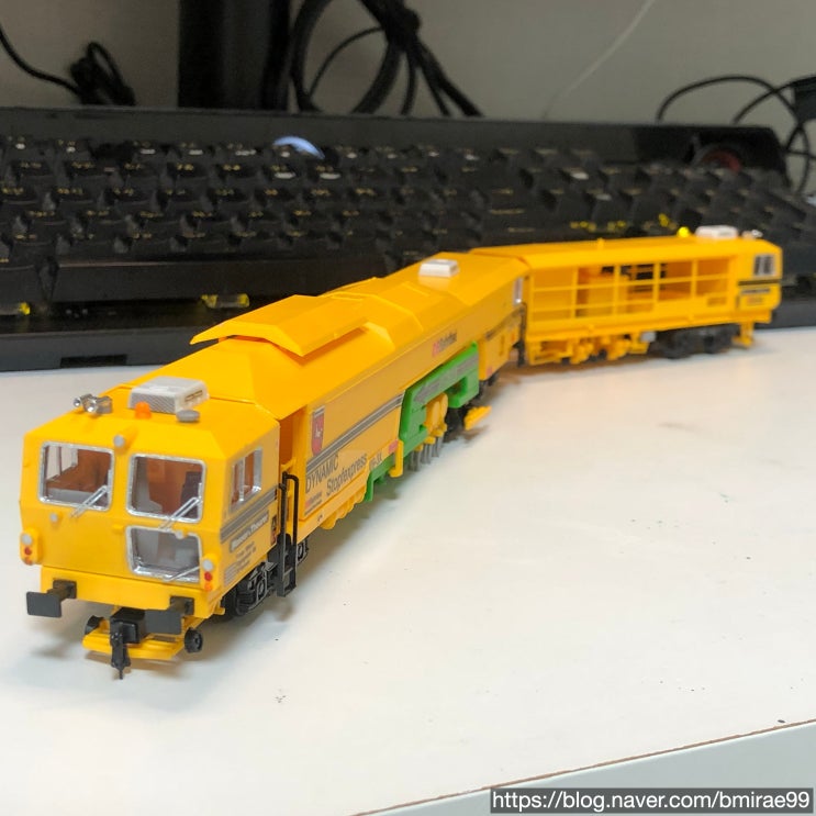  [1/87 철도] Dynamic Tamping Express 장비 1편. Tamping Machine 장비 소개 (P&T 09-3X)