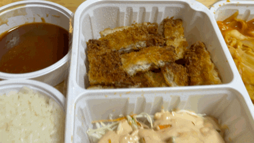 24시 김밥천국 포장 / 메뉴 추천 돈까스 & 라볶이 먹어보실게요.