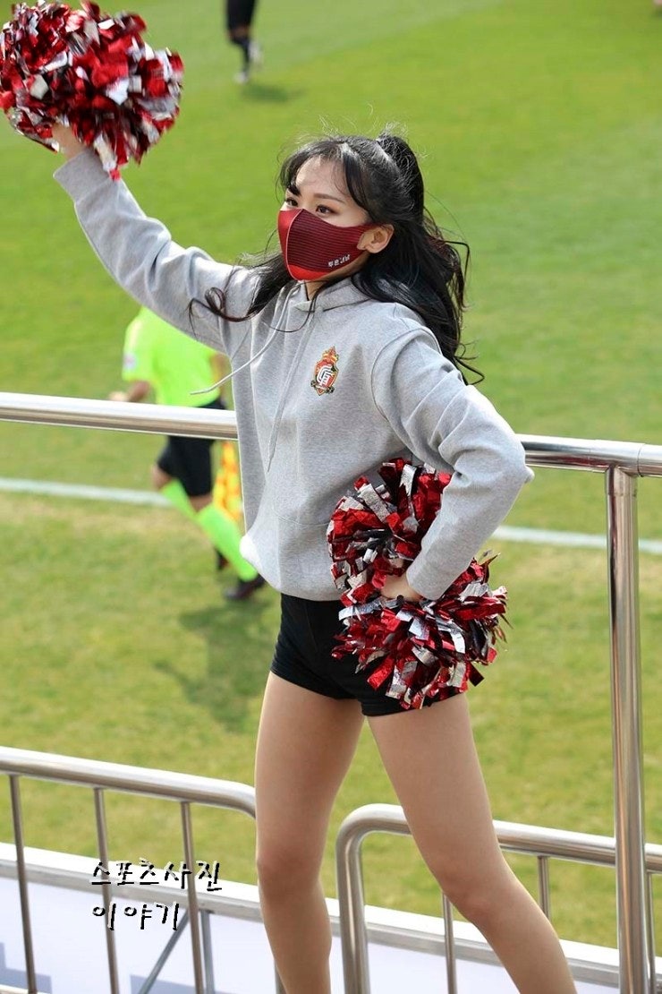 경남FC(삼성라이온즈)김가영 치어리더 직찍사진