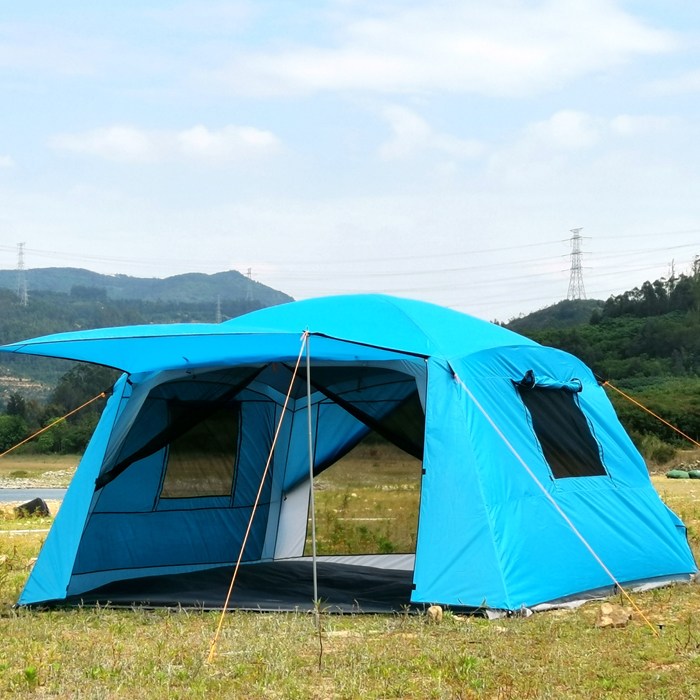 가성비 뛰어난 돔 대형 스크린쉘터 타프쉘 그늘막 높은 텐트 메쉬쉘터 타프스크린 리빙쉘 차박 캠핑 모기장, 블루 단독외장 좋아요