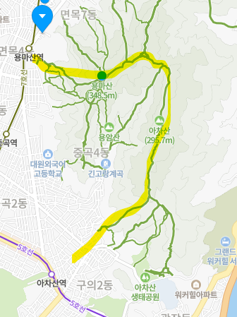 용마산 등산코스 with 엑티 등산스틱 추천 (꿀팁/ 추천이유/ 주차)