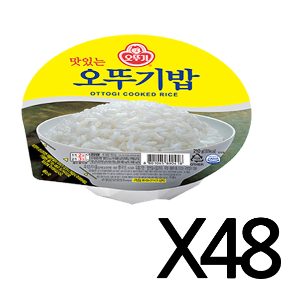 선택고민 해결 오뚜기 맛있는 오뚜기밥, 210g, 48개 좋아요