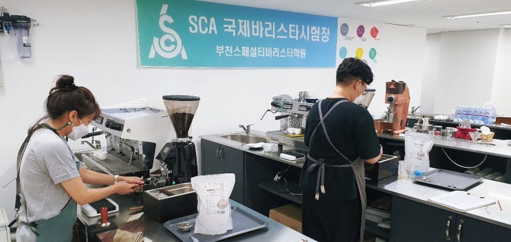 SCA 자격증 AST(감독관)코스 바리스타스킬 프로페셔널-2일차[부천스페셜티바리스타학원]