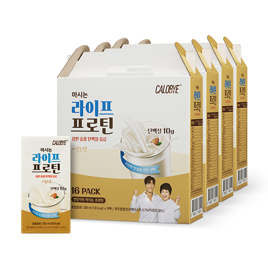 당신만 모르는 칼로바이 마시는 라이프 프로틴 아몬드맛, 64팩, 200ml 추천해요 당신만 모르는 칼로바이 마시는 라이프 프로틴 아몬드맛, 64팩, 200ml 추천해요