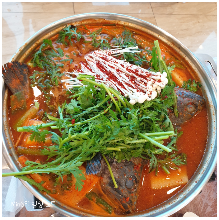  속초 물회 맛집, 속초 매운탕 맛집 :] 봉포머구리집