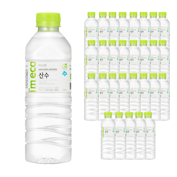 잘나가는 아임에코 산수 생수, 500ml, 40개 ··· 잘나가는 아임에코 산수 생수, 500ml, 40개 ···