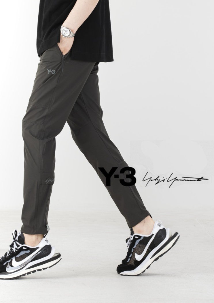  Y-3 수입프리미엄급 스카치테이핑 롤업트랙팬츠