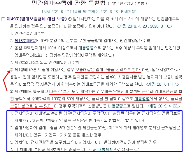 주택임대사업자 보증금 보증보험 피할 수 있다