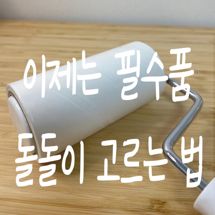  돌돌이에 대한 고찰 #돌돌이추천 #돌돌이고르는법