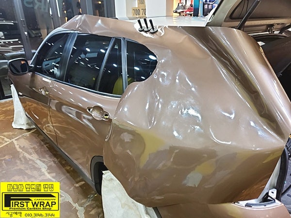 시흥 배미골길 / 랩핑 / BMW / X1