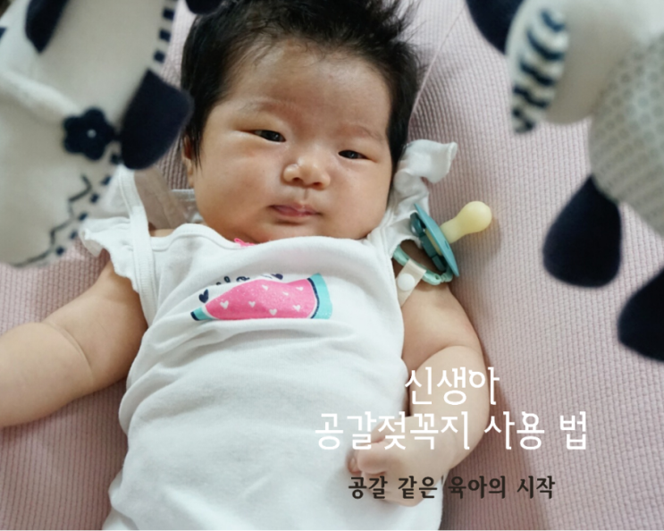  신생아 공갈이 사용시기에 관하여,