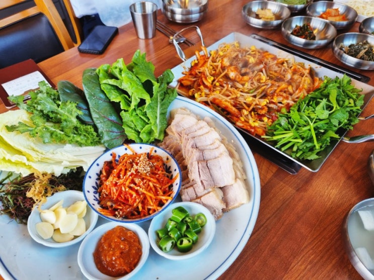 순천 오천지구 어울가 보쌈 맛이 아쉬웠던 신상 쭈꾸미 맛집