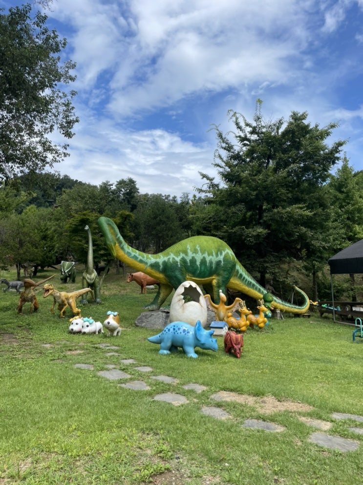  아이랑 갈만한곳 경기도 삼송 공룡테마파크 + 지구촌 야외 수영장 물놀이풀장
