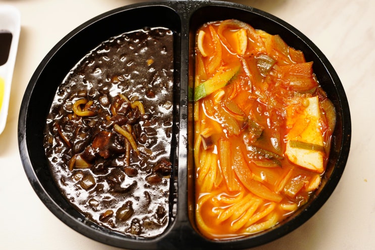  화성 반정동 중국집 :: 태화루 곡반점 / 짬짜면과 볶짜면