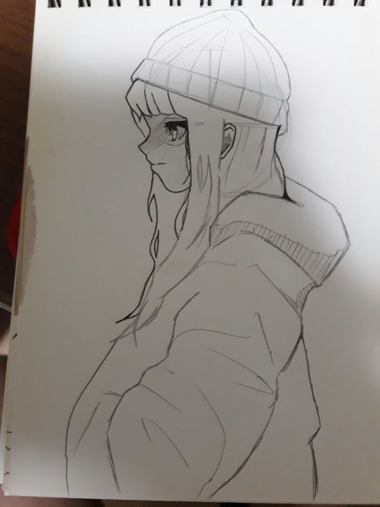  거의 반년 넘어서 그려보는 그림