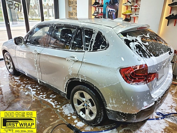 시흥 배미골길 / 랩핑 / BMW / X1