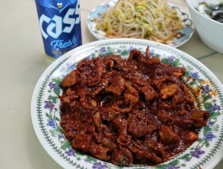  쌩도리탕 닭발밀키트 곱창닭발 매운데 맛있어