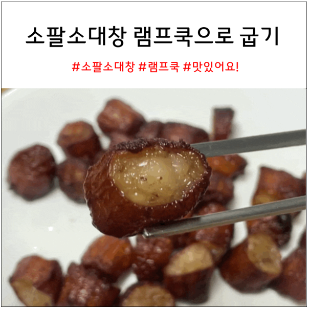 소팔소대창 램프쿡 미니로 굽기 | 냄새 안 나고 맛있음 소팔소대창 램프쿡 미니로 굽기 | 냄새 안 나고 맛있음