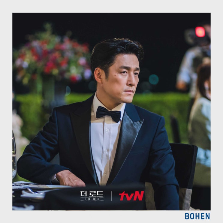 드라마 tvN &lt;더 로드-1의 비극&gt; 지진희 네이비 연미복 남자턱시도대여 협찬