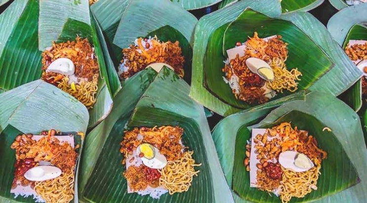  발리여행 로컬푸드 나시 징고 (Nasi Ginggo)