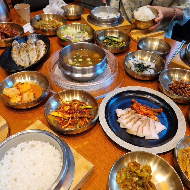  서판교 한정식 장모밥상, 코시국에 45분 웨이팅하고 들어간 서판교맛집