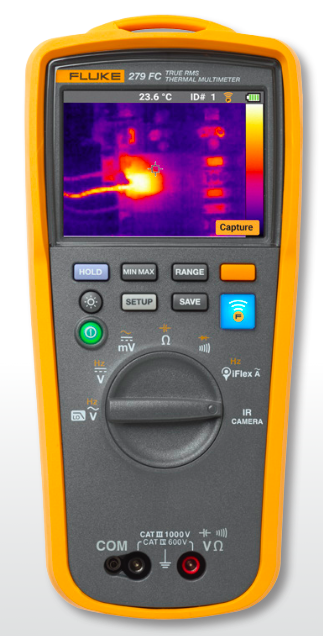  열화상과 멀티미터를 하나로 FLUKE 279 FC True-rms