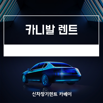 카니발렌트 합리적으로 이용하는 새로운 방법!