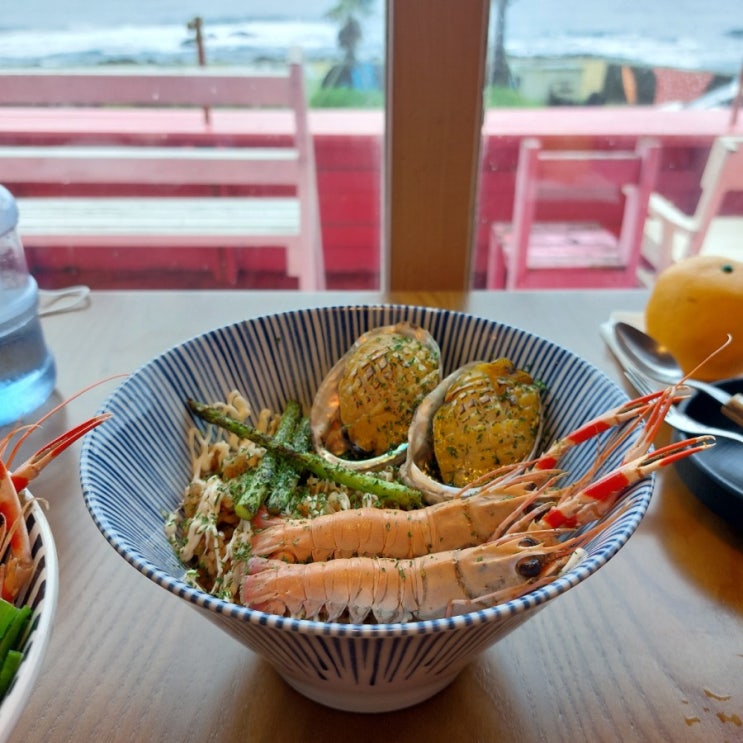  제주 표선 맛집 목스키친 / 분위기 깡패 오션뷰 음식점 추천 : )