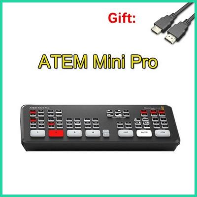 새로운 디자인 ATEM Mini Pro ATEM Mini 오리지널 라이브 스트림 스위처 멀티 뷰 및 녹화 새로운 기능 좋을까?