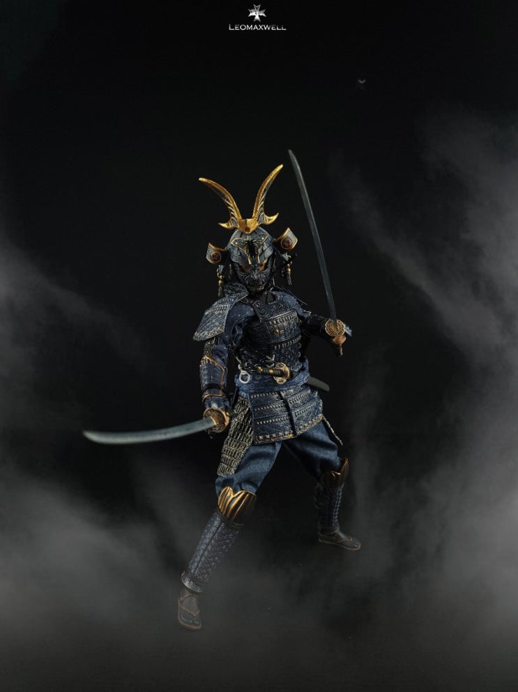  『POPTOYS』 1/6 나비 무사 (Butterfly Samurai) [푸른갑주 버전] (여성 사무라이) [리뷰]