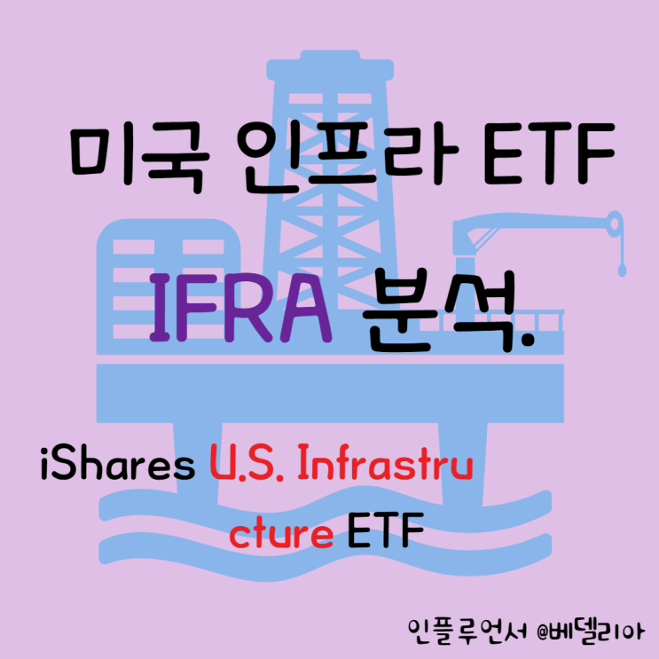 해외주식투자, 미국ETF] 바이든 인프라 법안관련 인프라 ETF IFRA (주가, 분석)