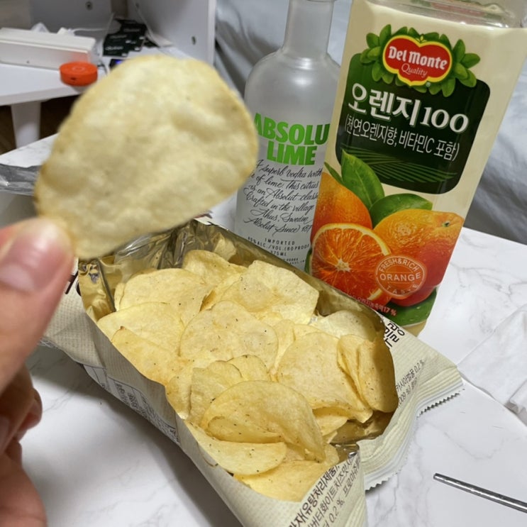  허니버터칩 프로마쥬블랑 허니버터칩보다 덜짜고 더달다