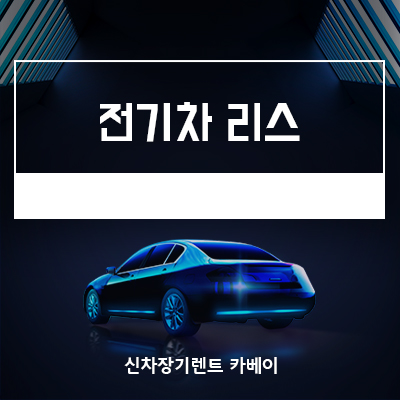  아이오닉5, EV6 등 전기차리스 알아보자