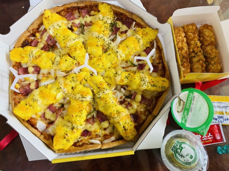 포항피자맛집 청년피자 신메뉴 에그콘 넘맛나요~ 포항피자맛집 청년피자 신메뉴 에그콘 넘맛나요~